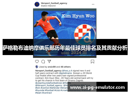 萨格勒布迪纳摩俱乐部历年最佳球员排名及其贡献分析
